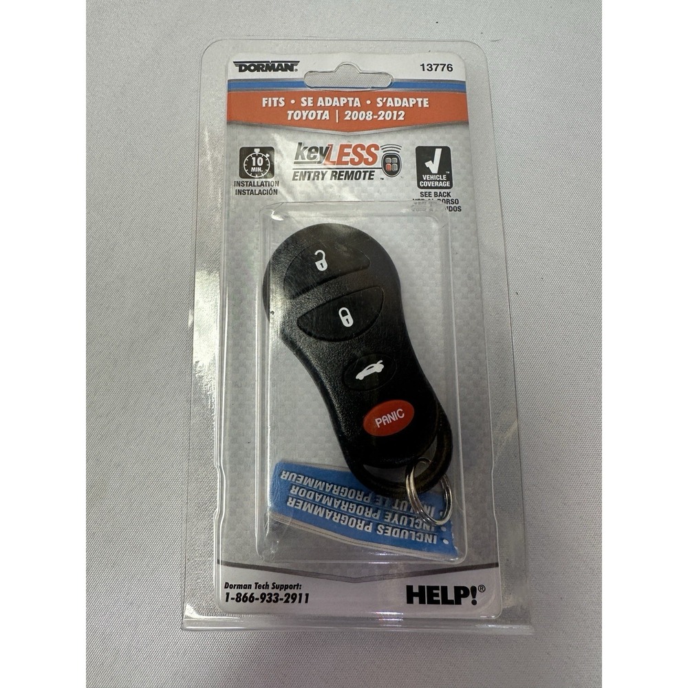 Dorman 13776 Keyless Entry 4 Button Remote